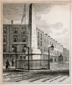 Obélisque de Brass Crosby - English School
