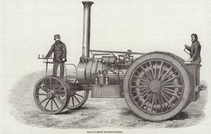 Brays Patent Traction Engine - English School