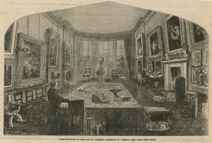 Salle de petit-déjeuner dans la résidence de feu M. Rogers, St James