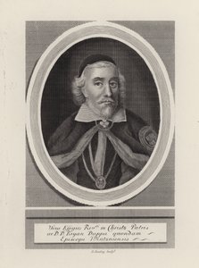 Brian Duppa, évêque de Winchester (gravure)