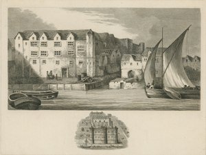 Palais de Bridewell sur les rives de la Tamise - English School
