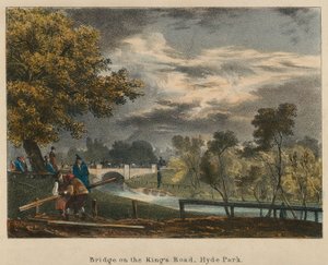 Pont sur Kings Road, Hyde Park, Londres