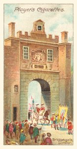 Bridgegate, Londres (chromolitho) - English School