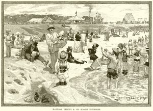 Plage de Brighton un jour férié - English School