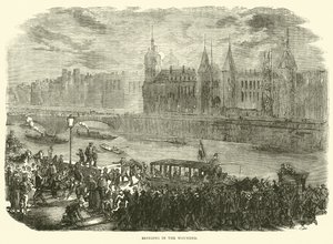 Ramenant les blessés, novembre 1870 - English School