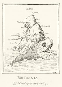 Britannia, carte de l