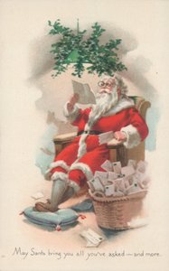 Carte de Noël britannique - English School