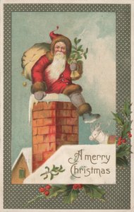 Carte de Noël britannique - English School