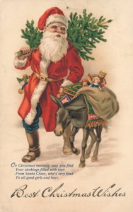 Carte de Noël britannique - English School