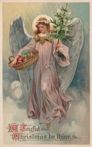 Carte de Noël britannique - English School