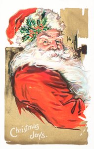 Carte de Noël britannique - English School