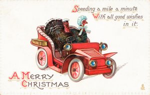 Carte de Noël britannique