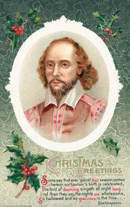Carte de Noël britannique - English School