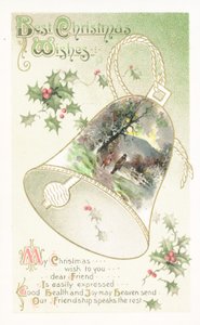 Carte de Noël britannique - English School