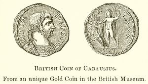 Pièce britannique de Carausius - English School