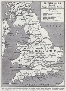 Îles britanniques, principales stations de convalescence - English School