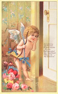 Carte de Saint-Valentin britannique - English School