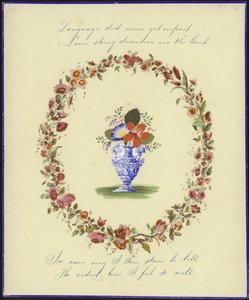 Carte de Saint-Valentin britannique - English School