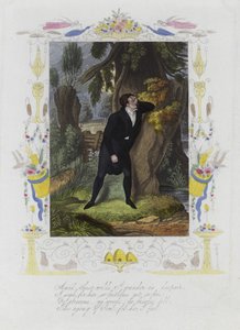 Carte de Saint-Valentin britannique avec une image d
