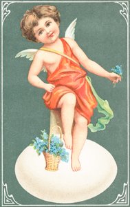 Carte de Saint-Valentin britannique - English School