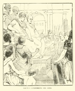 Brutus condamnant ses fils - English School