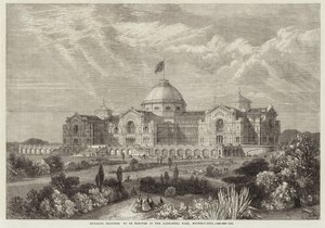 Bâtiment proposé à être érigé dans le parc Alexandra, Muswell Hill