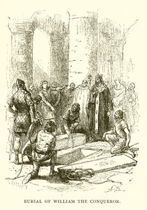 Enterrement de Guillaume le Conquérant