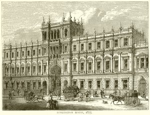 Burlington House, 1875 - English School