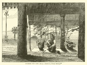 Poupée birmane - English School