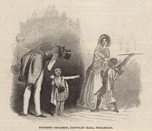 Enfants Bushman, Egyptian Hall - English School