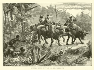 Bushmen attendant M. Threlfall - English School