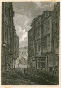 Butcher Row, vue depuis Temple Bar, d