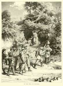 Près du puits à Olevano - English School