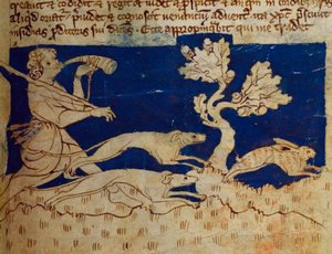 Scène de chasse, du Bestiaire