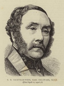 C R Sackville-West, comte Delawarr, KCB - English School