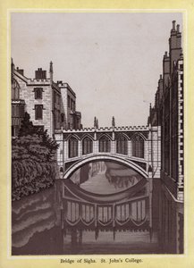 Cambridge : Pont des Soupirs, St John