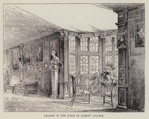 Cambridge : Galerie dans le pavillon du Queens