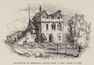 Cambridge : Porte du château de Cambridge, d