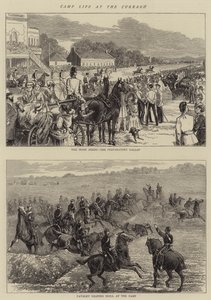 La vie de camp au Curragh - English School