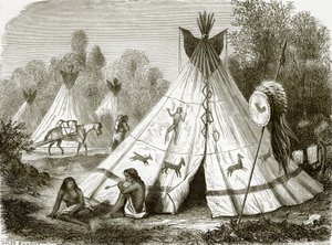 Camp des Indiens Comanches - English School