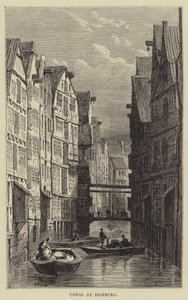 Canal à Hambourg