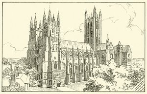 Cathédrale de Canterbury - English School