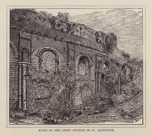 Canterbury : Ruines de l