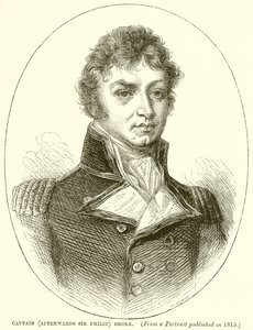 Capitaine (plus tard Sir Philip) Broke - English School