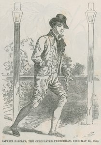 Capitaine Barclay, le célèbre piéton - English School