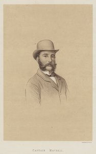Capitaine Machell, "Jem" (lithographie) - English School