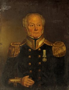 Capitaine Patriarche, Royal Navy, c.1850 - English School