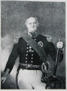 Capitaine Thomas Masterman Hardy (1769-1839) (gravure) - English School