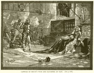 Capture de la femme et de la fille de Bruce à Tain - English School