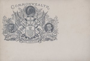 Carte célébrant le Commonwealth et l